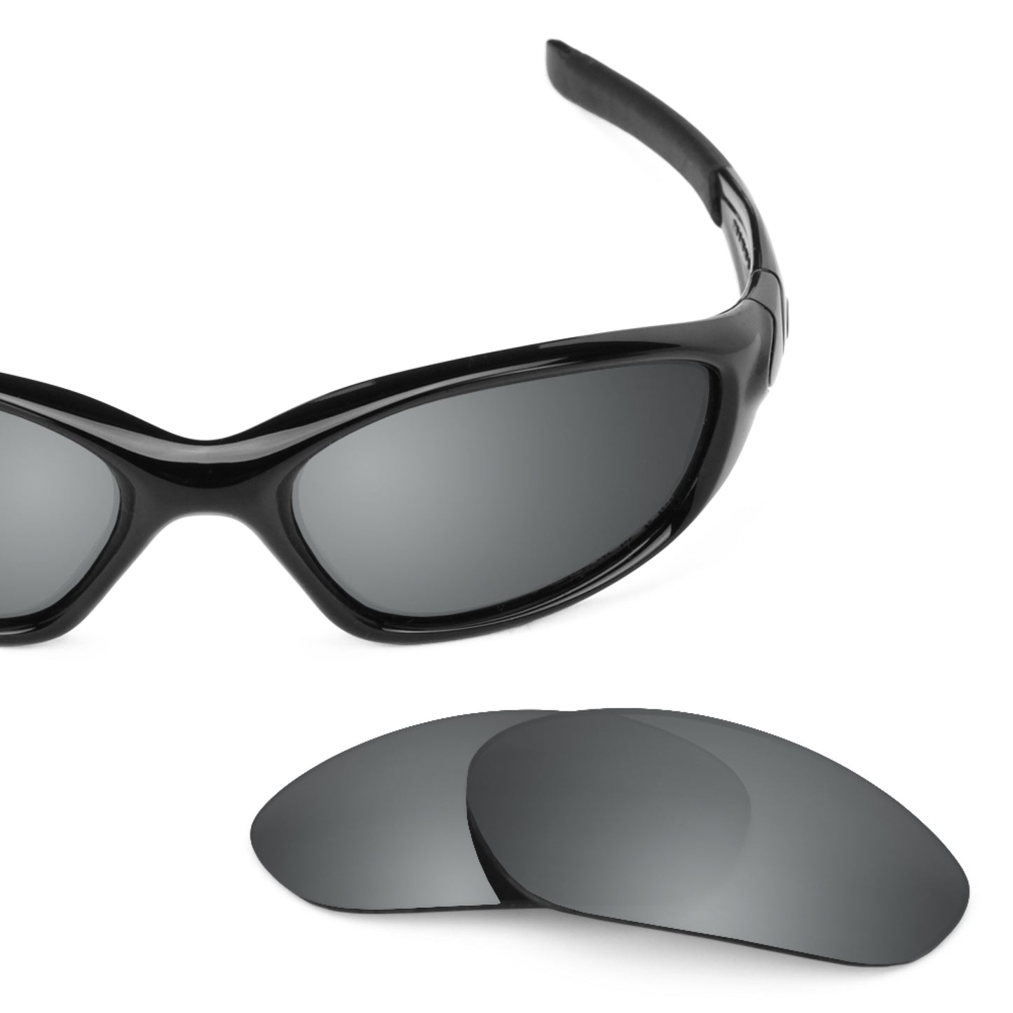 Oakley Minute 2.0 frame with Revant replacement Polarized Black Chrome lenses