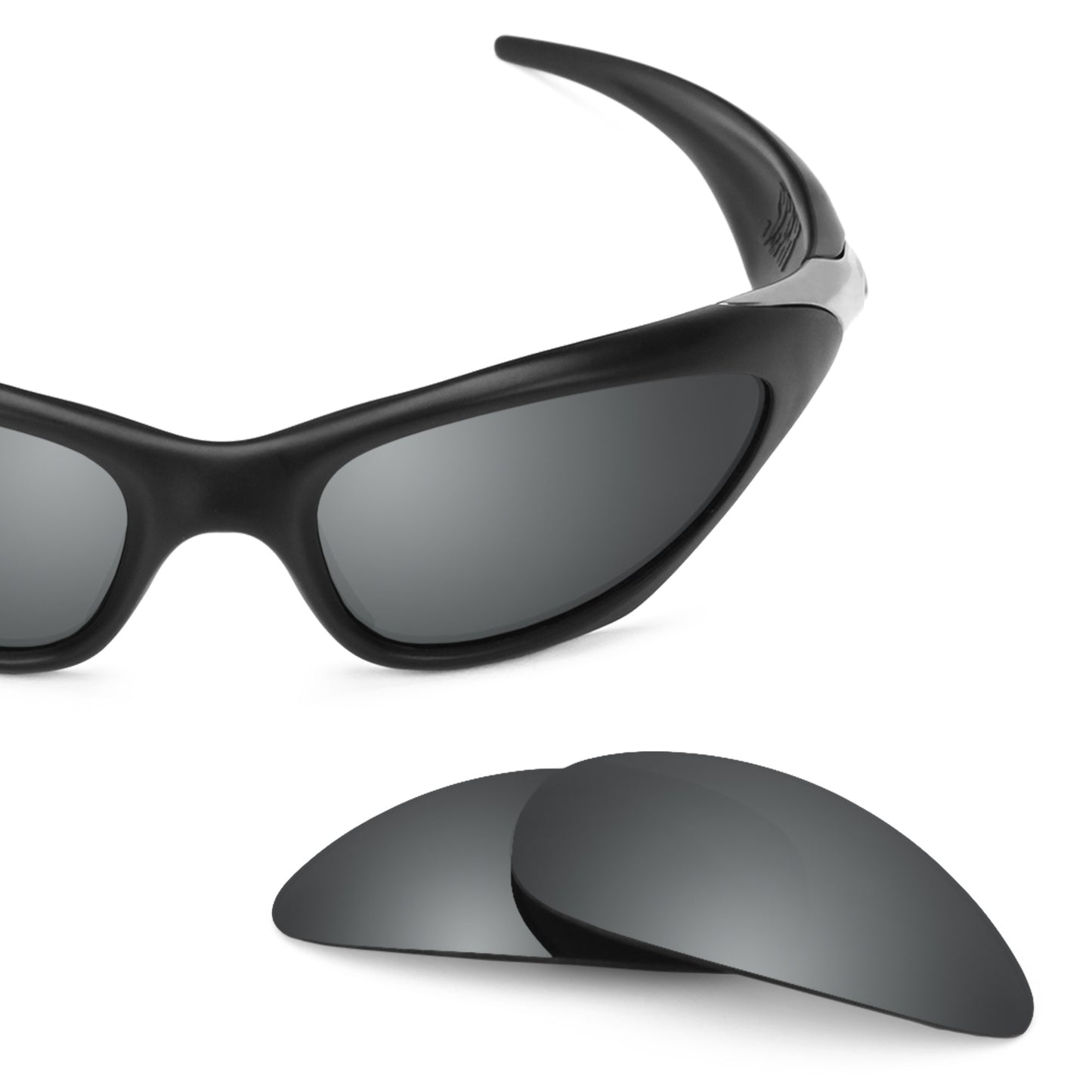 Oakley Scar frame with Revant replacement Polarized Black Chrome lenses
