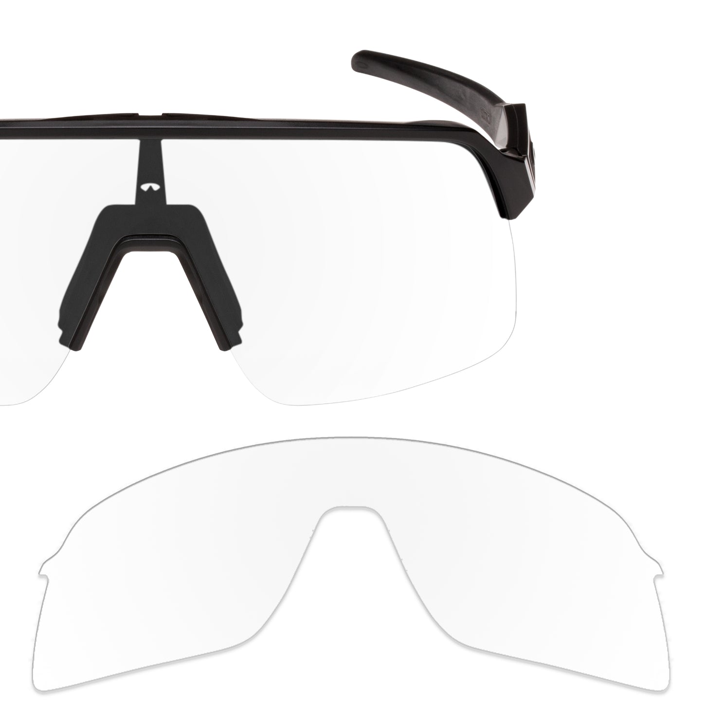 Oakley Sutro Lite frame with Revant replacement Non-Polarized Crystal Clear lenses