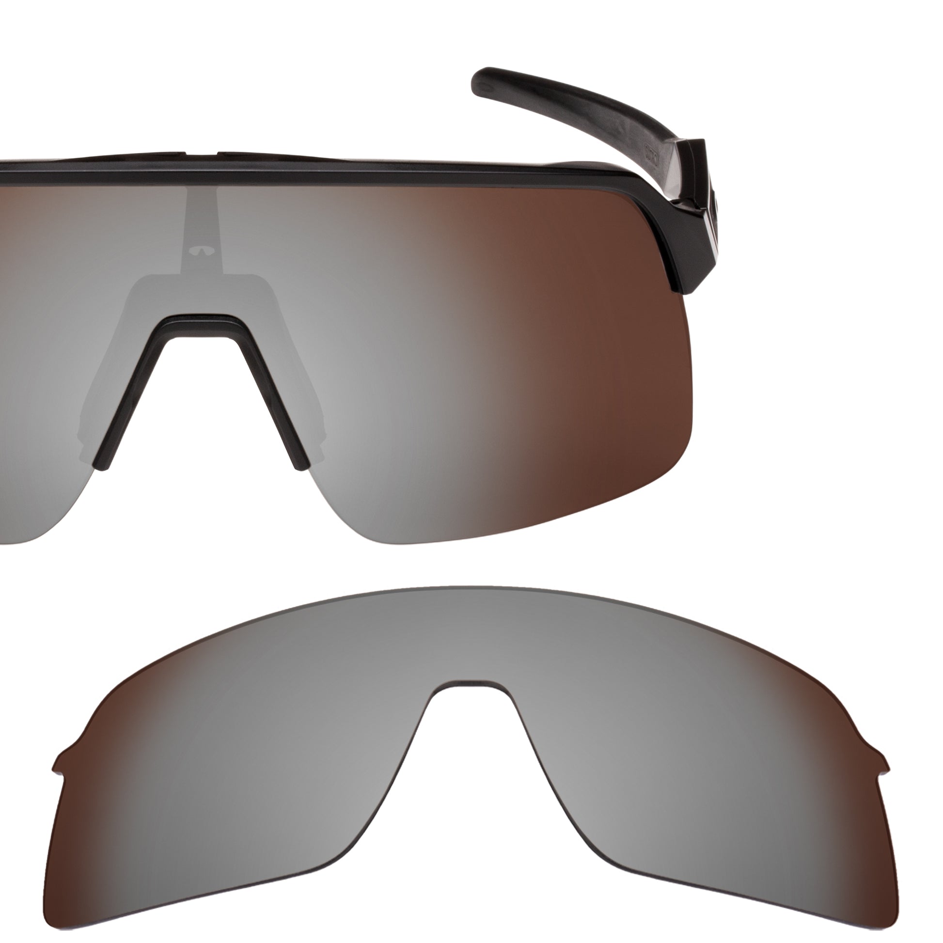 Oakley Sutro Lite frame with Revant replacement Polarized Flash Bronze lenses