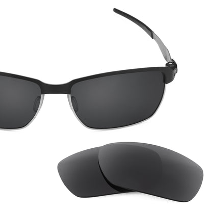 Oakley Tinfoil frame with Revant replacement Polarized Stealth Black lenses