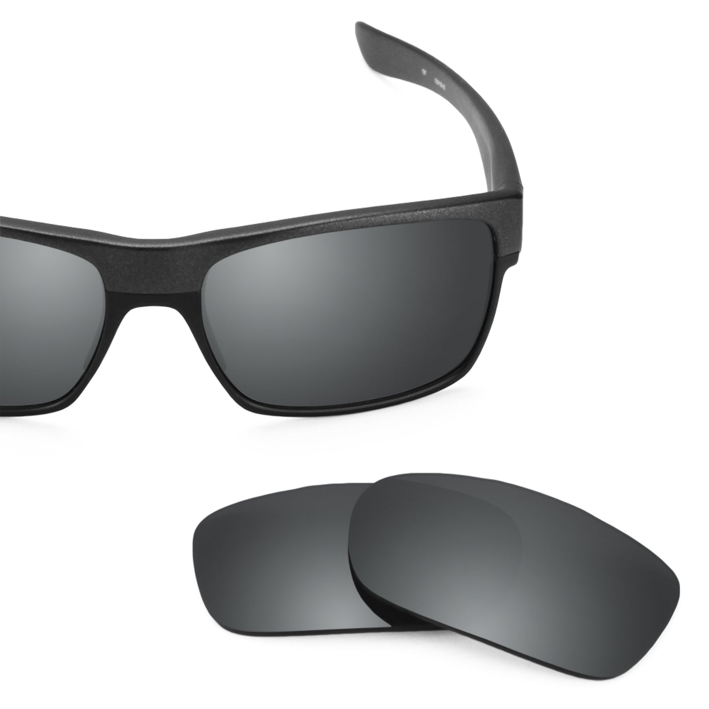 Oakley TwoFace frame with Revant replacement Polarized Black Chrome lenses
