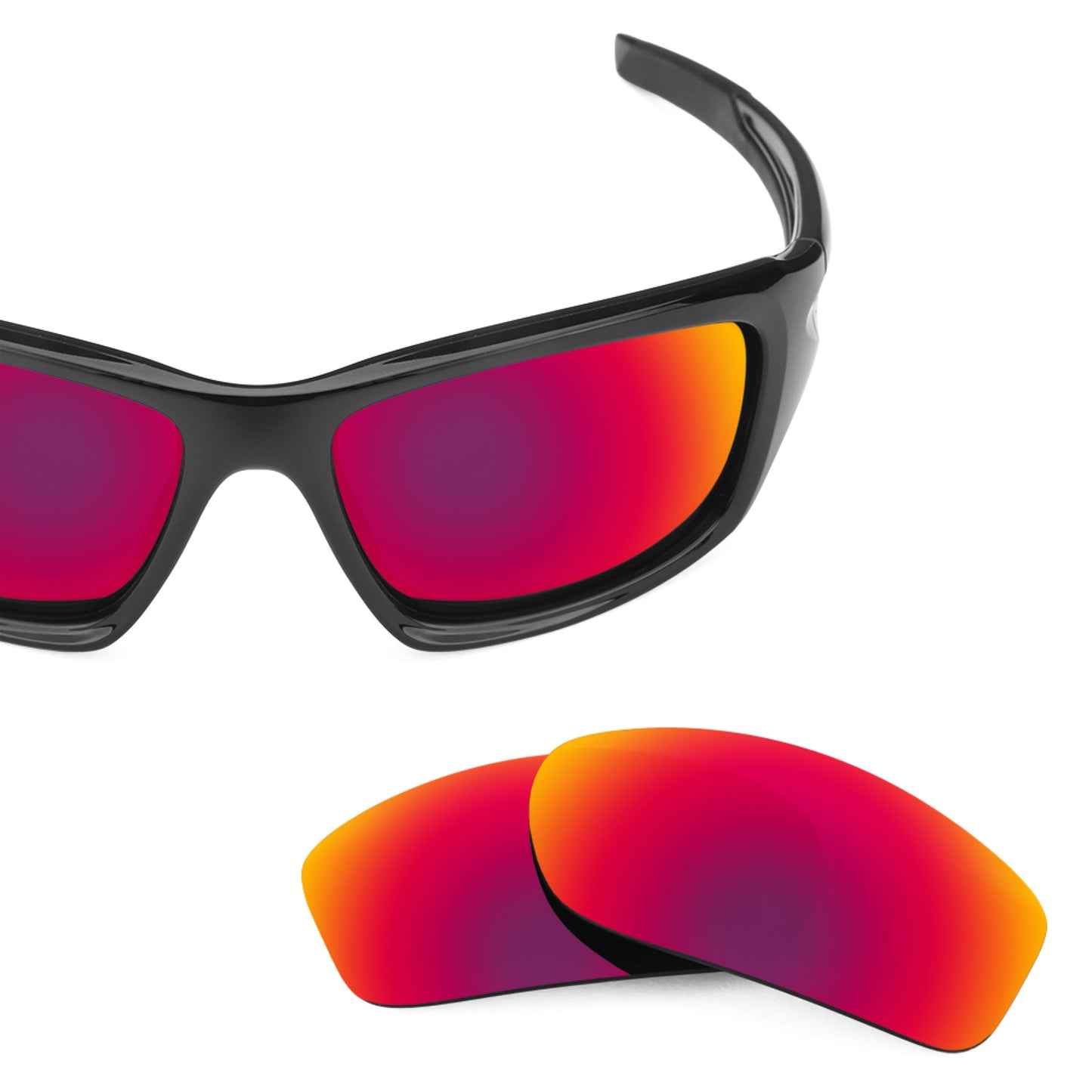 Oakley Valve frame with Revant replacement Polarized Midnight Sun lenses