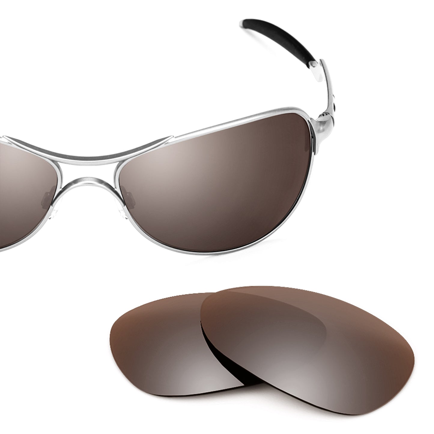Oakley Warden frame with Revant replacement Polarized Flash Bronze lenses