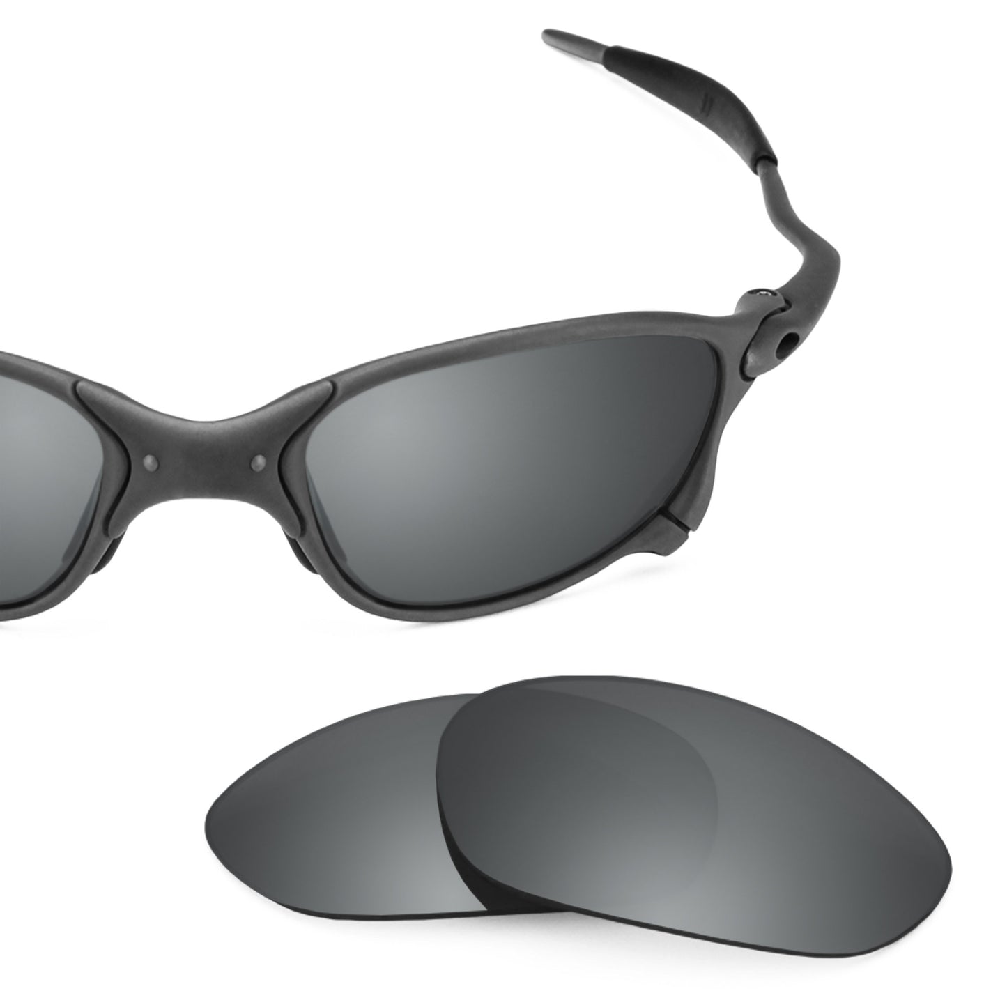 Oakley X Metal XX frame with Revant replacement Polarized Black Chrome lenses