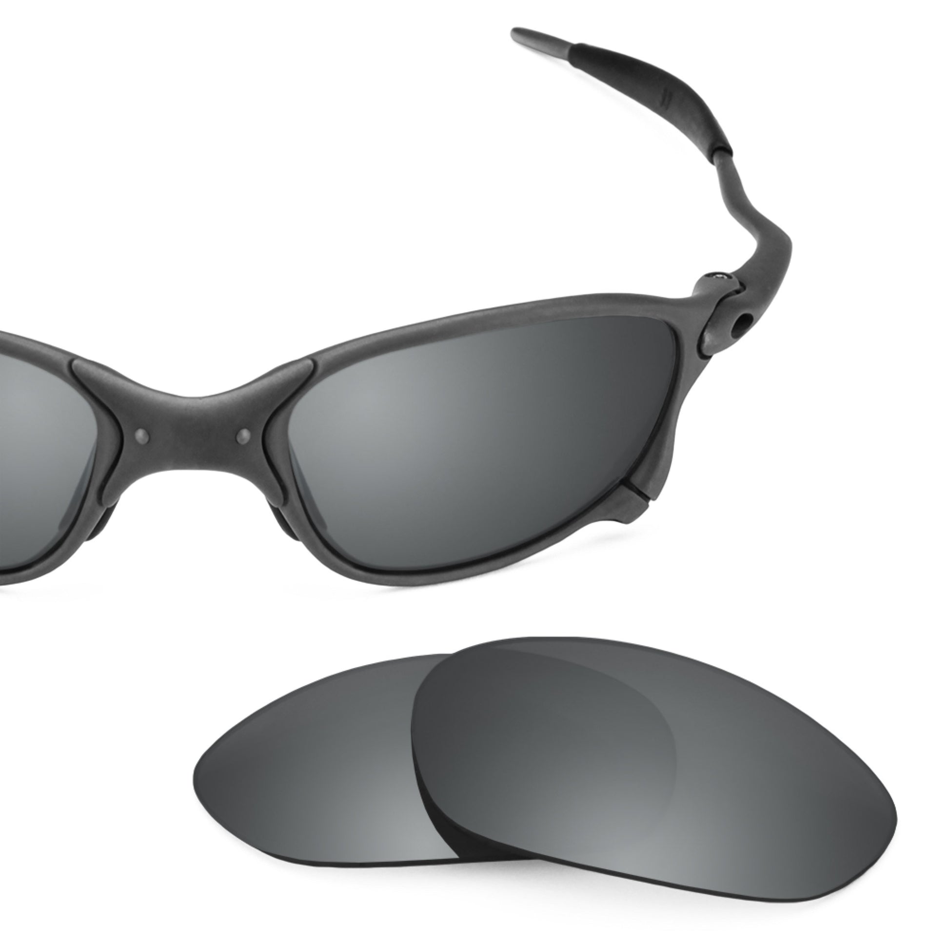 Oakley X Metal XX frame with Revant replacement Polarized Black Chrome lenses