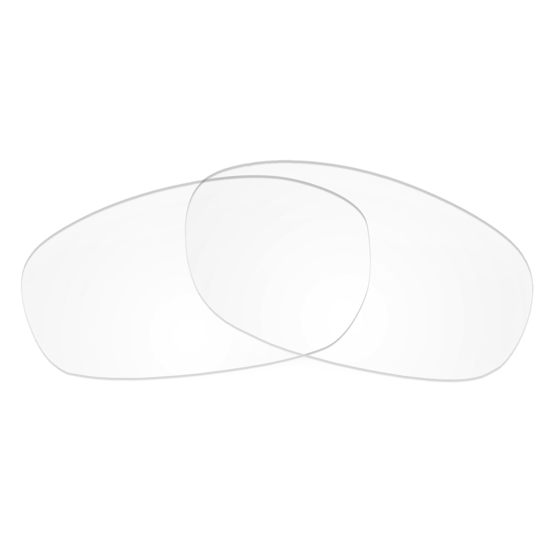 Revant replacement lenses for Ray-Ban Predator 2 RB2027 62mm Non-Polarized Crystal Clearlenses without frame