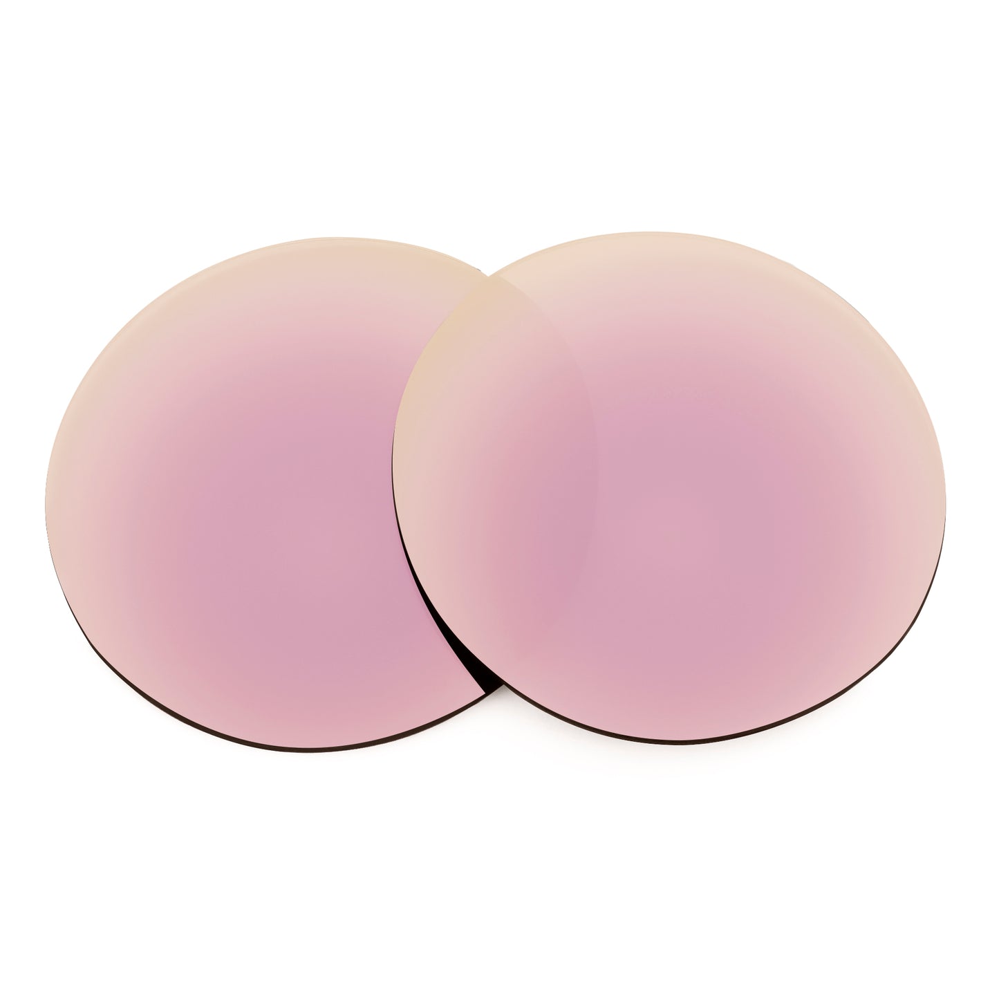 Revant replacement lenses for round sunglasses Polarized Rose Gold