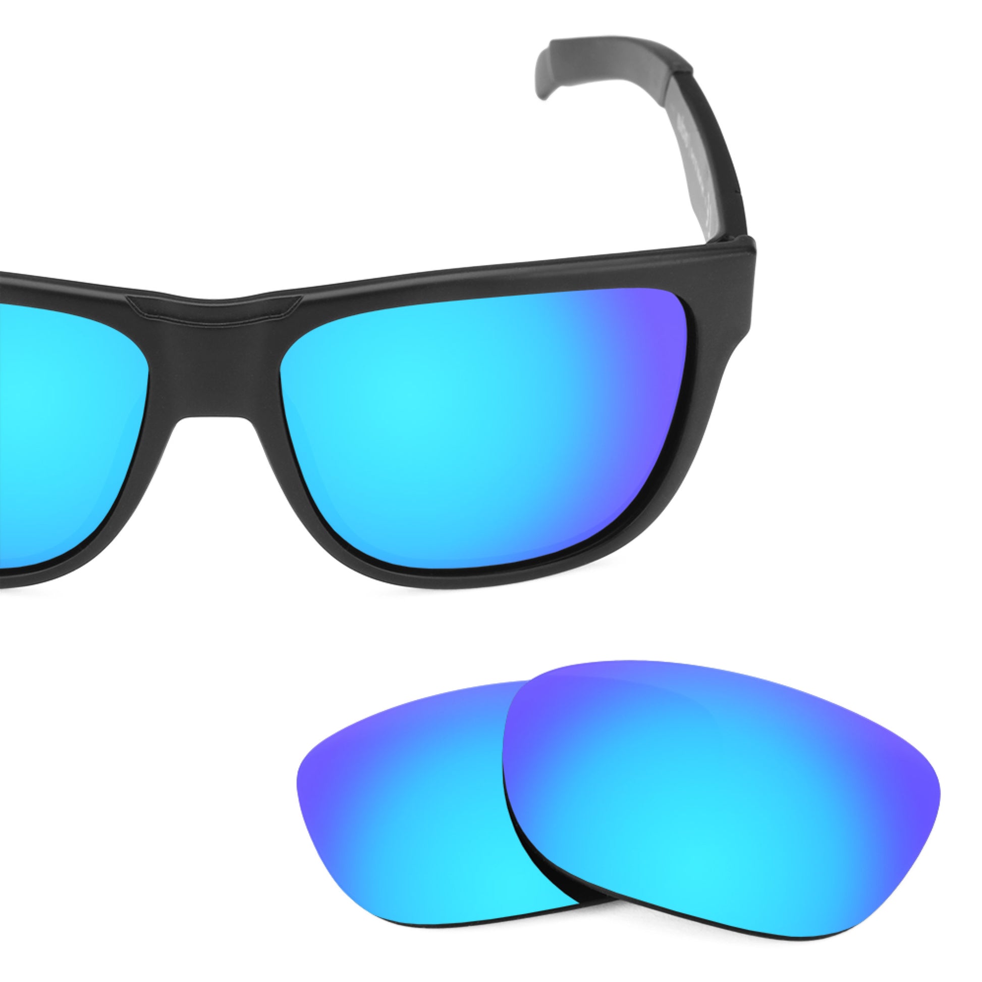 Smith Lowdown frame with Revant replacement Polarized Ice Blue lenses