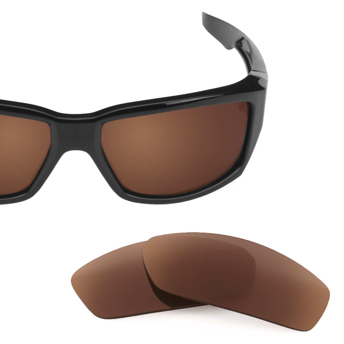 Spy Optic Dirty Mo 59mm frame with Revant replacement Polarized Dark Brown lenses