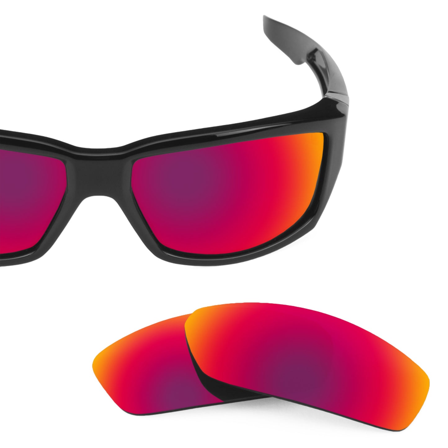 Spy Optic Dirty Mo 59mm frame with Revant replacement Polarized Midnight Sun lenses