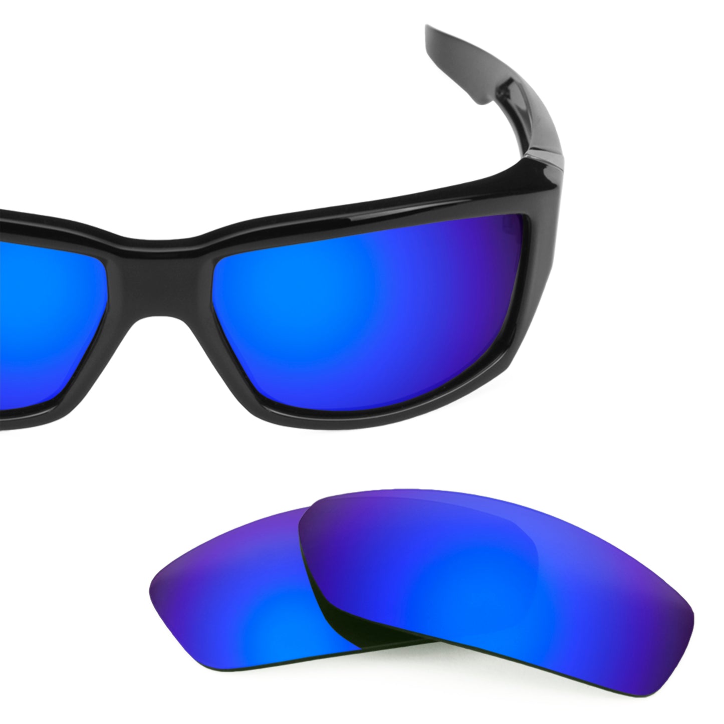 Spy Optic Dirty Mo 59mm frame with Revant replacement Polarized Tidal Blue lenses