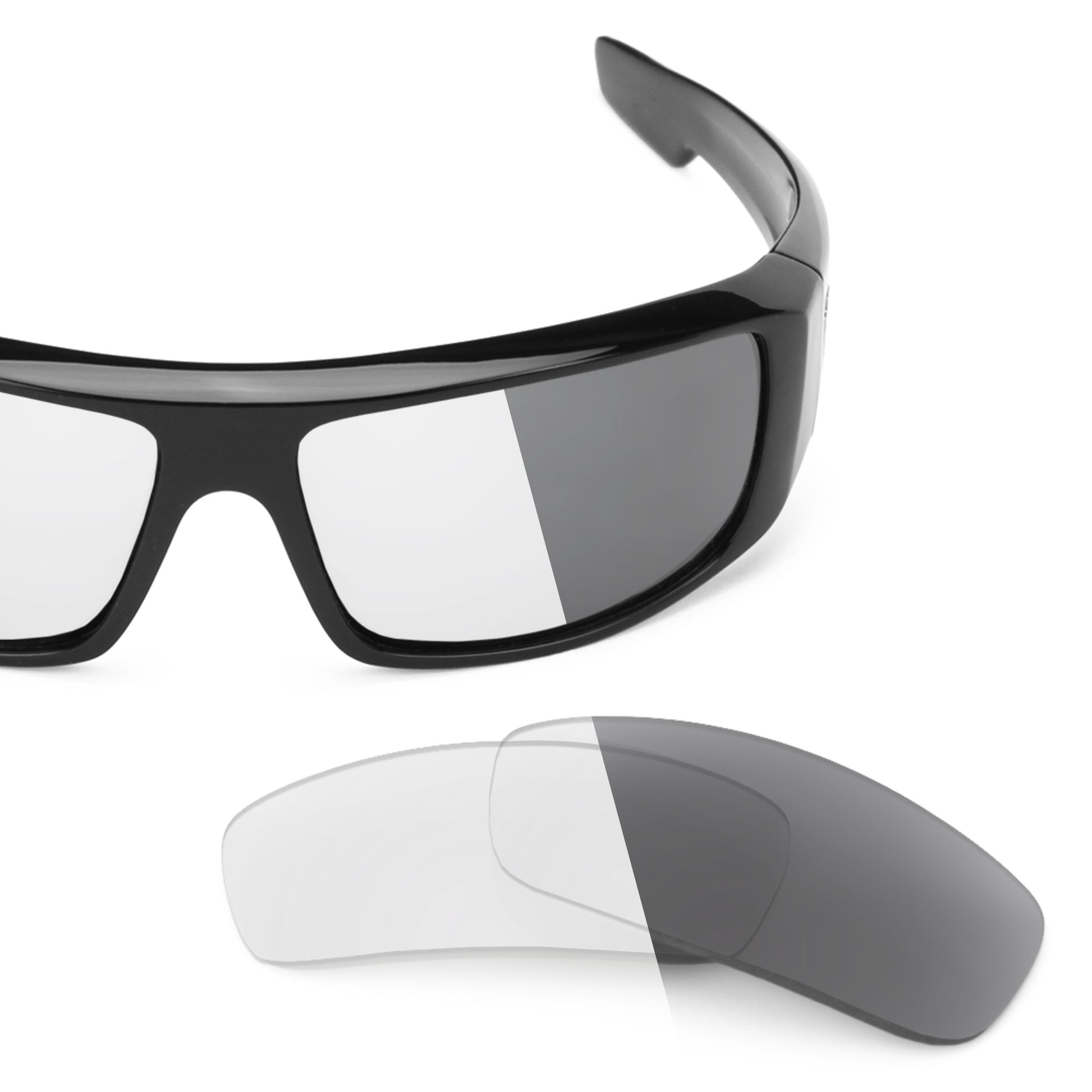 Spy Optic Logan frame with Revant replacement Non-Polarized Adapt Gray Photochromic lenses