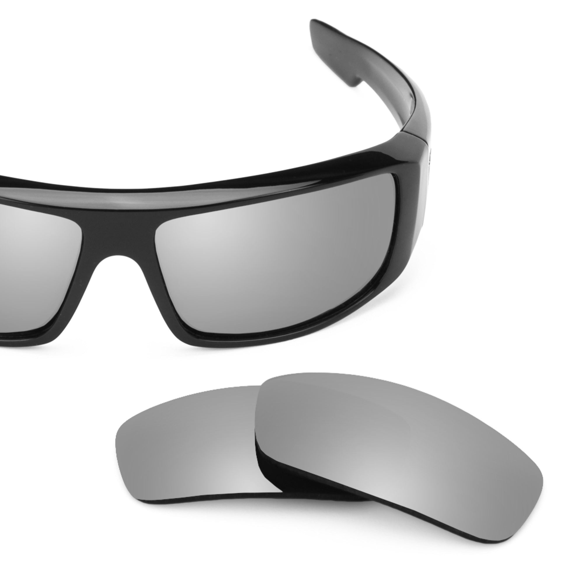 Spy Optic Logan frame with Revant replacement Polarized Titanium lenses