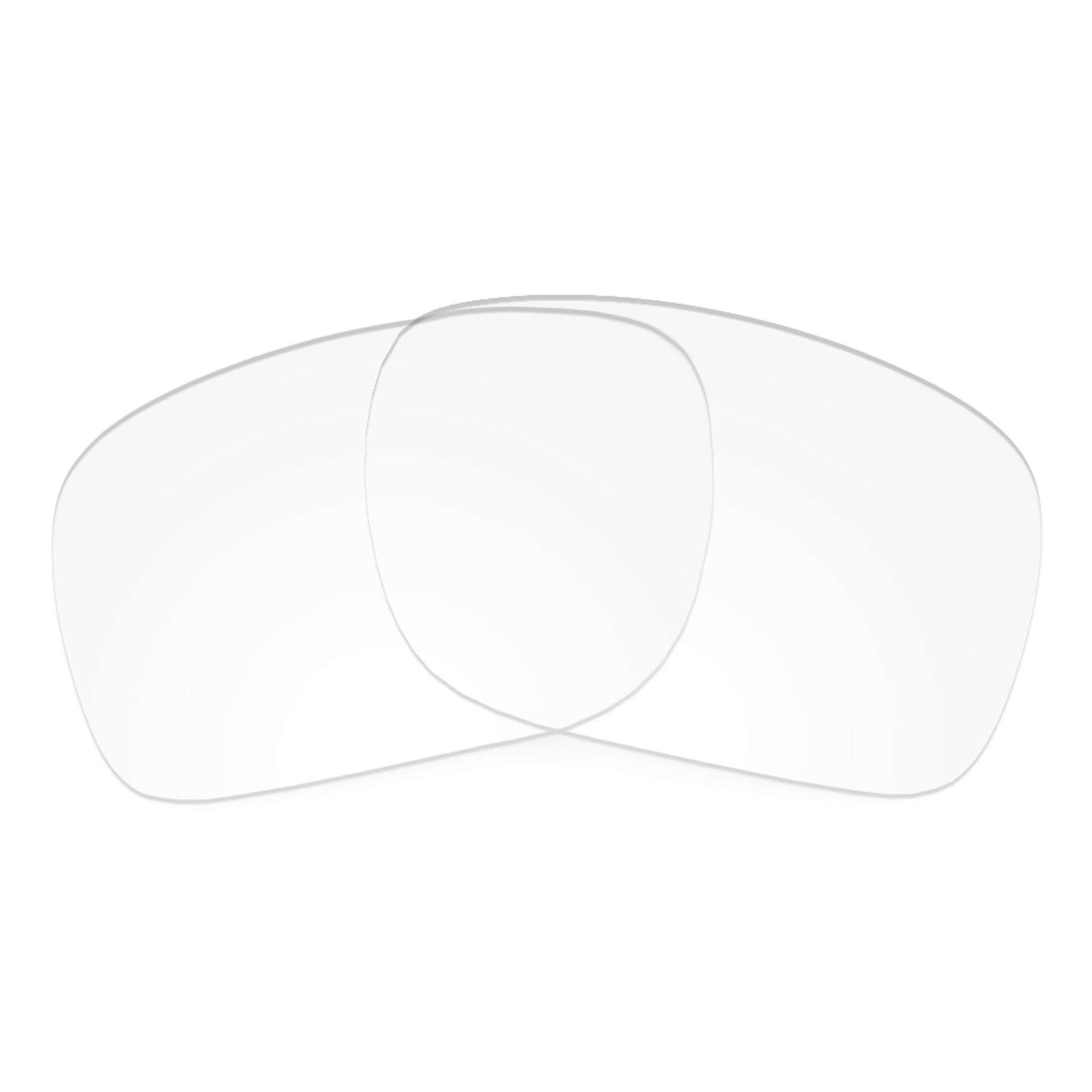 Revant replacement lenses for square wayfarer sunglasses Non-Polarized Crystal Clear