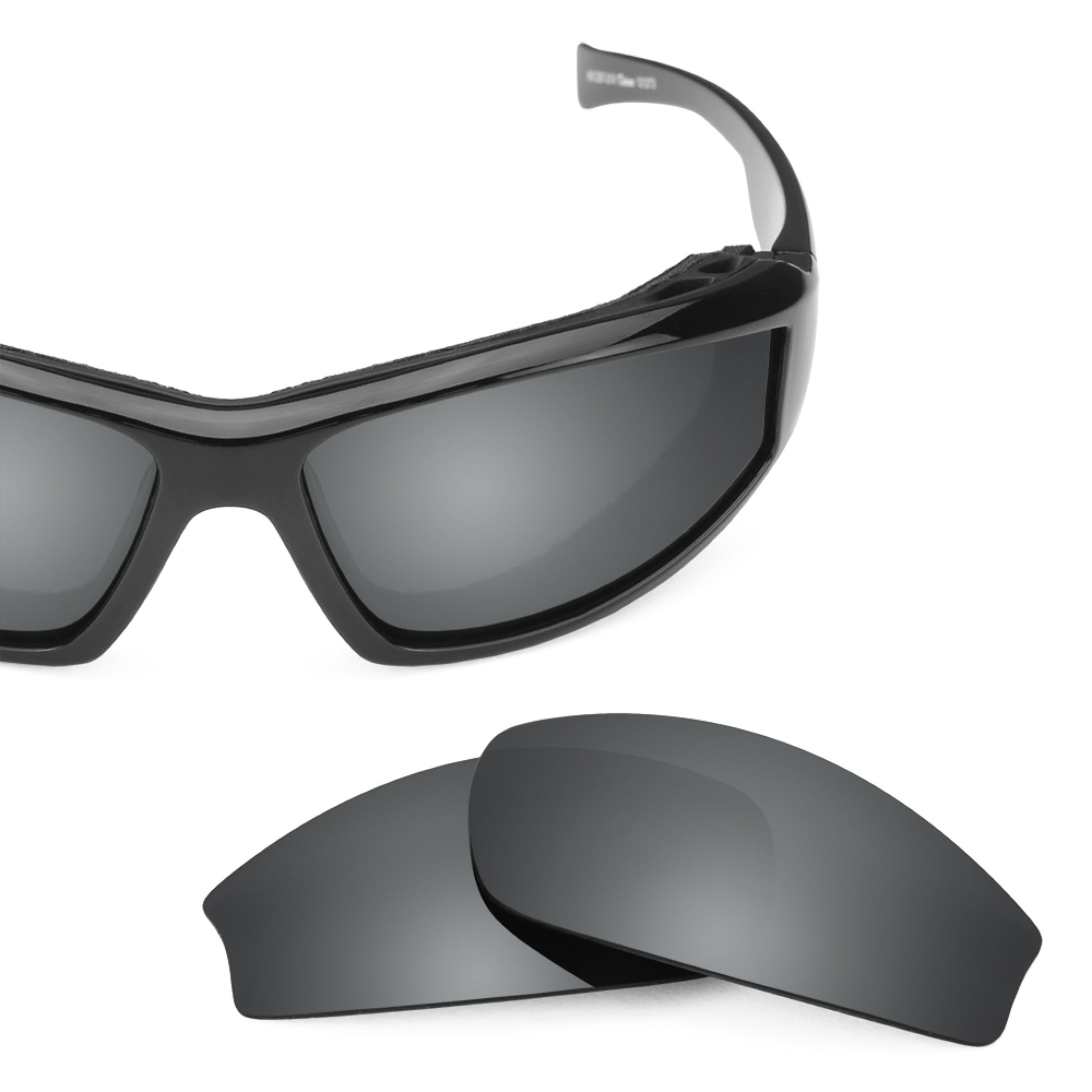 Wiley X Jake frame with Revant replacement Polarized Black Chrome lenses