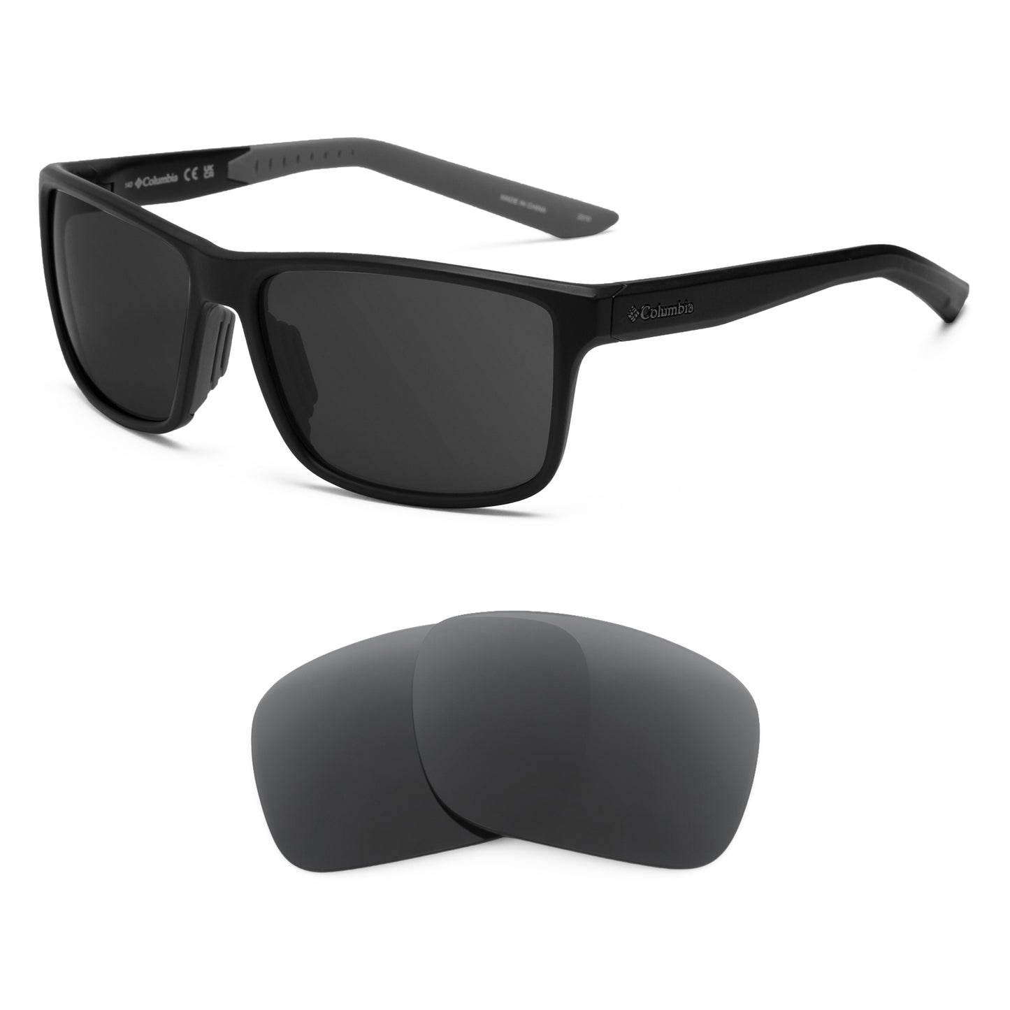 Columbia Flatlander sunglasses with replacement lenses