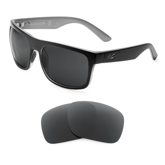 Kaenon Burnet XL sunglasses with replacement lenses