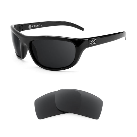 Kaenon Hutch sunglasses with replacement lenses