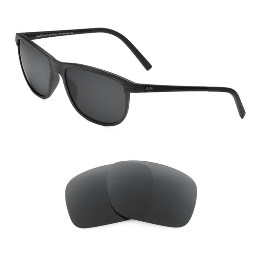 Maui Jim Dragon's Teeth MJ811 sunglasses with replacement lenses