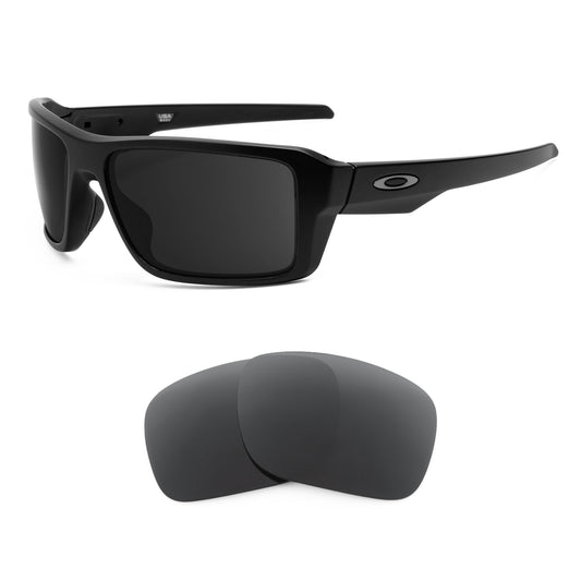 Oakley Double Edge sunglasses with replacement lenses