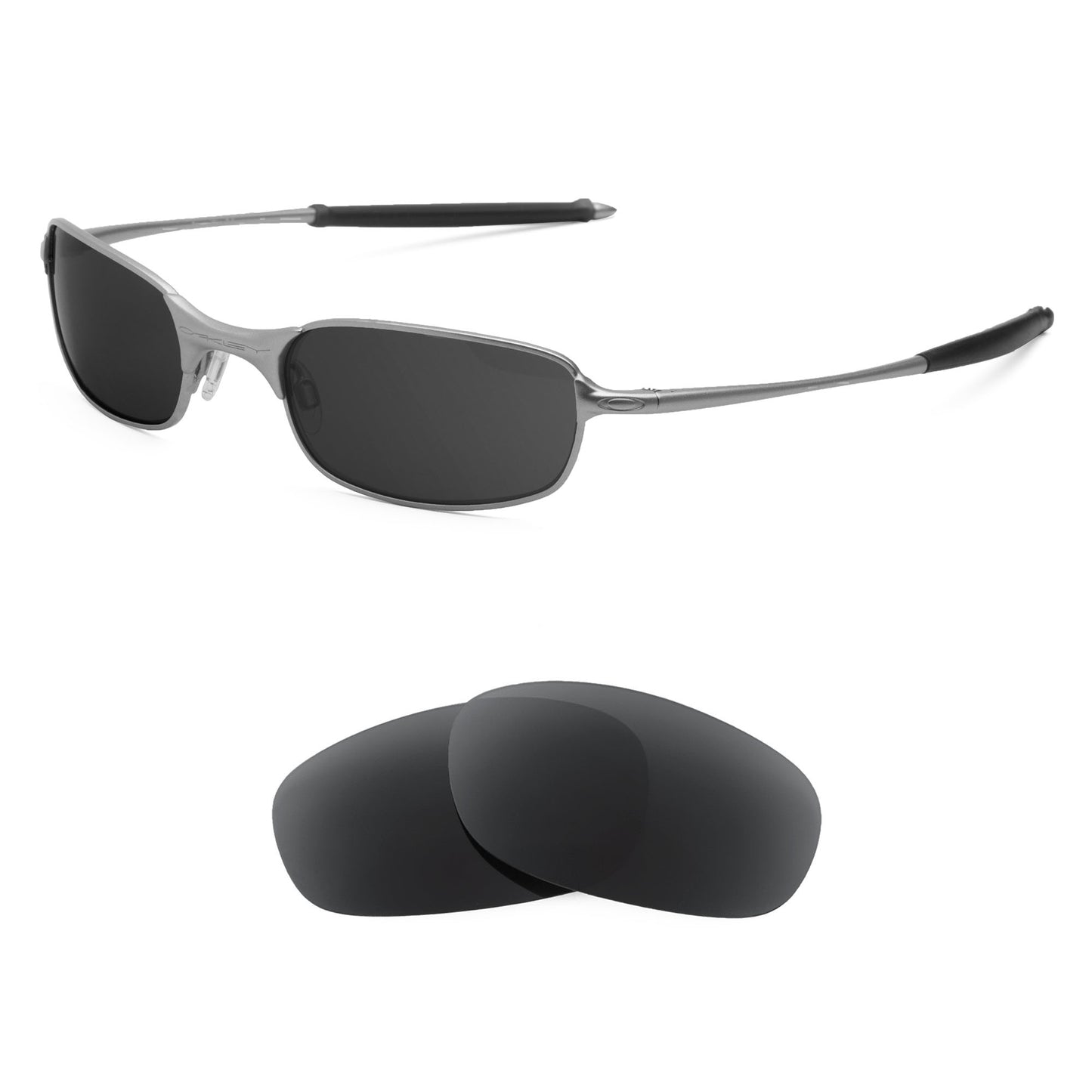 Oakley Square Wire 2.0 (Spring Hinge) sunglasses with replacement lenses