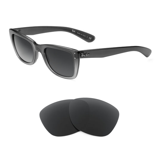 Ray-Ban Caribbean RB4148 52mm sunglasses with replacement lenses