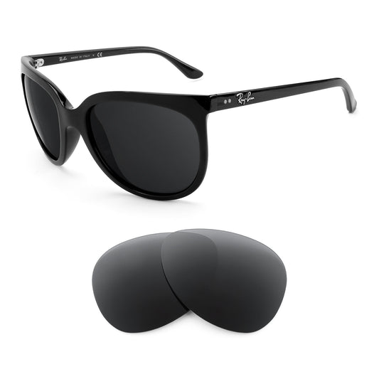 Ray-Ban Cats 1000 RB4126 57mm sunglasses with replacement lenses