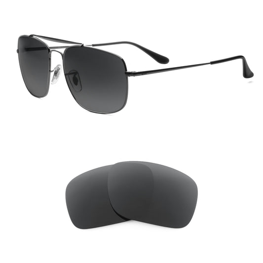 Ray-Ban Colonel RB3560 61mm sunglasses with replacement lenses