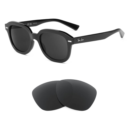 Ray-Ban Erik RB4398 53mm sunglasses with replacement lenses