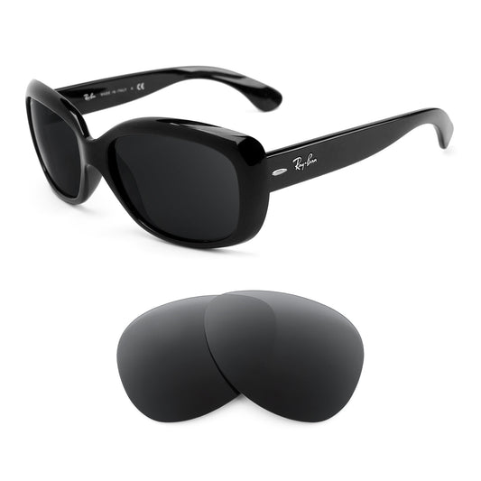 Ray-Ban Jackie Ohh RB4101 58mm sunglasses with replacement lenses