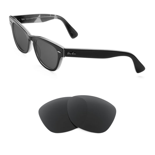 Ray-Ban Laramie RB4169 53mm sunglasses with replacement lenses