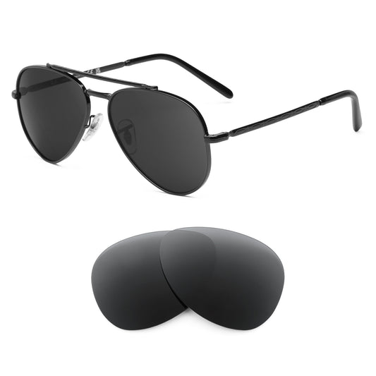 Ray-Ban New Aviator RB3625 55mm sunglasses with replacement lenses