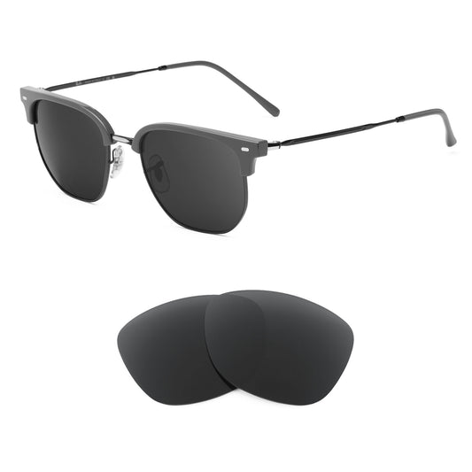 Ray-Ban New Clubmaster RB4416 53mm sunglasses with replacement lenses