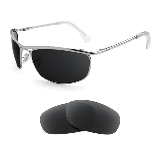 Ray-Ban Olympian RB3119 62mm sunglasses with replacement lenses