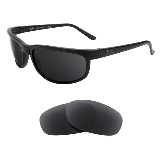 Ray-Ban Predator 2 RB2027 62mm sunglasses with replacement lenses