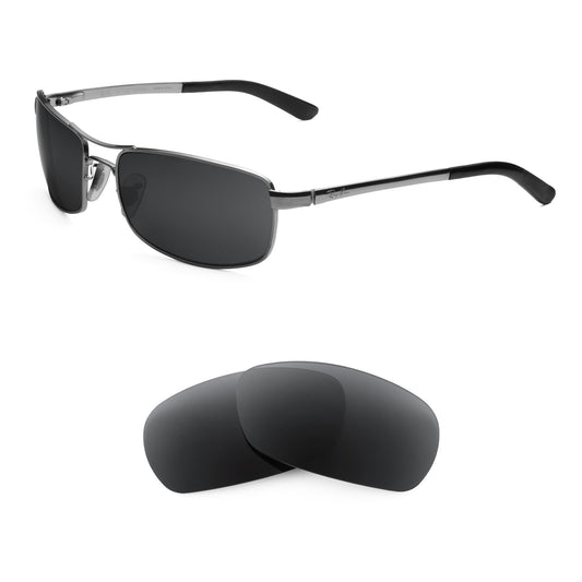 Ray-Ban RB3212 61mm sunglasses with replacement lenses