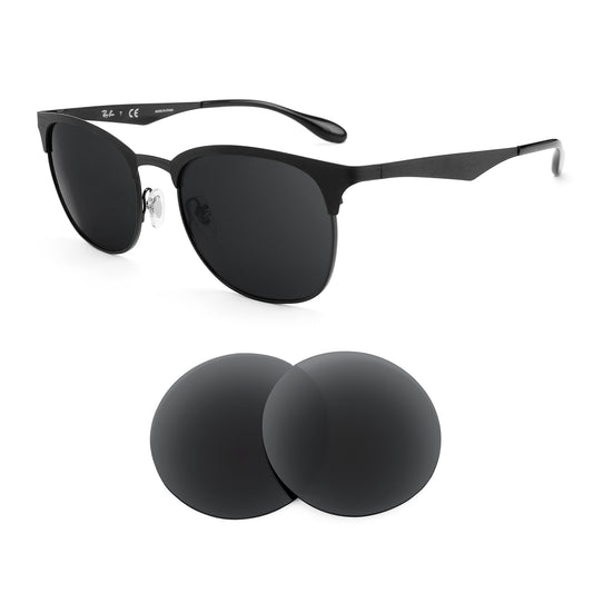 Ray-Ban RB3538 53mm sunglasses with replacement lenses