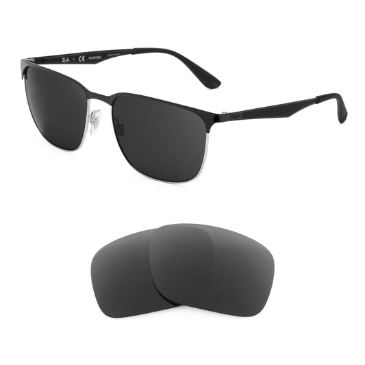 Ray-Ban RB3569 59mm sunglasses with replacement lenses