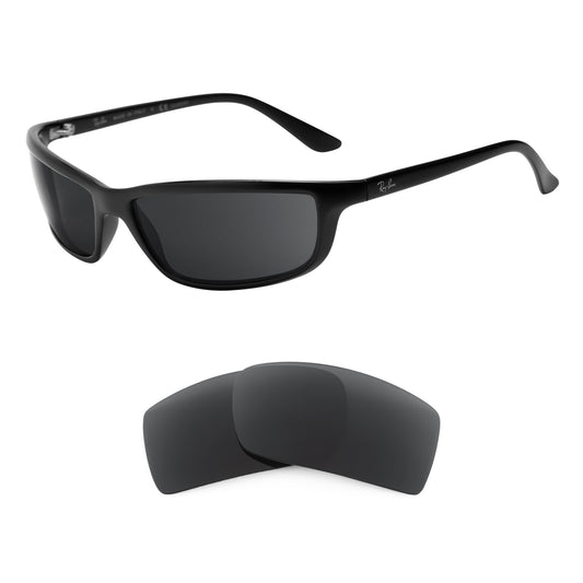 Ray-Ban RB4034 61mm sunglasses with replacement lenses