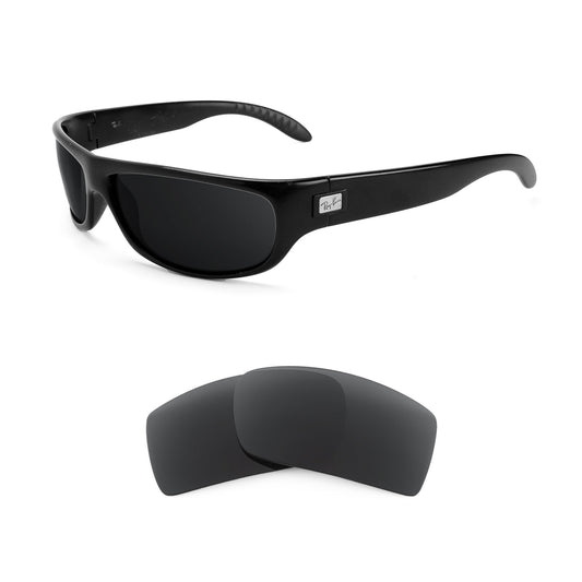 Ray-Ban RB4046 63mm sunglasses with replacement lenses