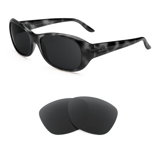 Ray-Ban RB4061 55mm sunglasses with replacement lenses