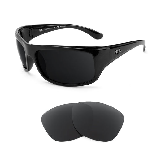 Ray-Ban RB4092 65mm sunglasses with replacement lenses