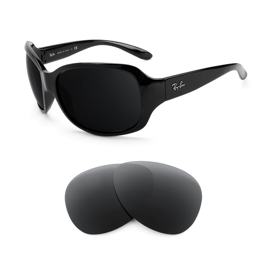 Ray-Ban RB4118 62mm sunglasses with replacement lenses