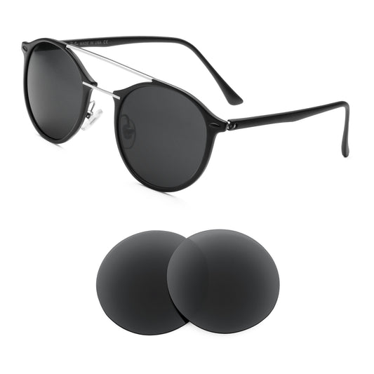 Ray-Ban RB4266 49mm sunglasses with replacement lenses