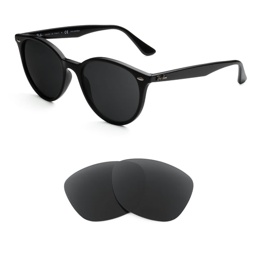 Ray-Ban RB4305 53mm sunglasses with replacement lenses