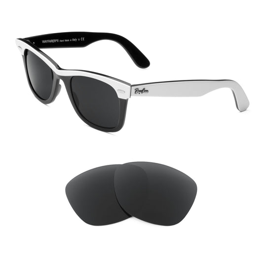 Ray-Ban Wayfarer II RB2143 50mm sunglasses with replacement lenses