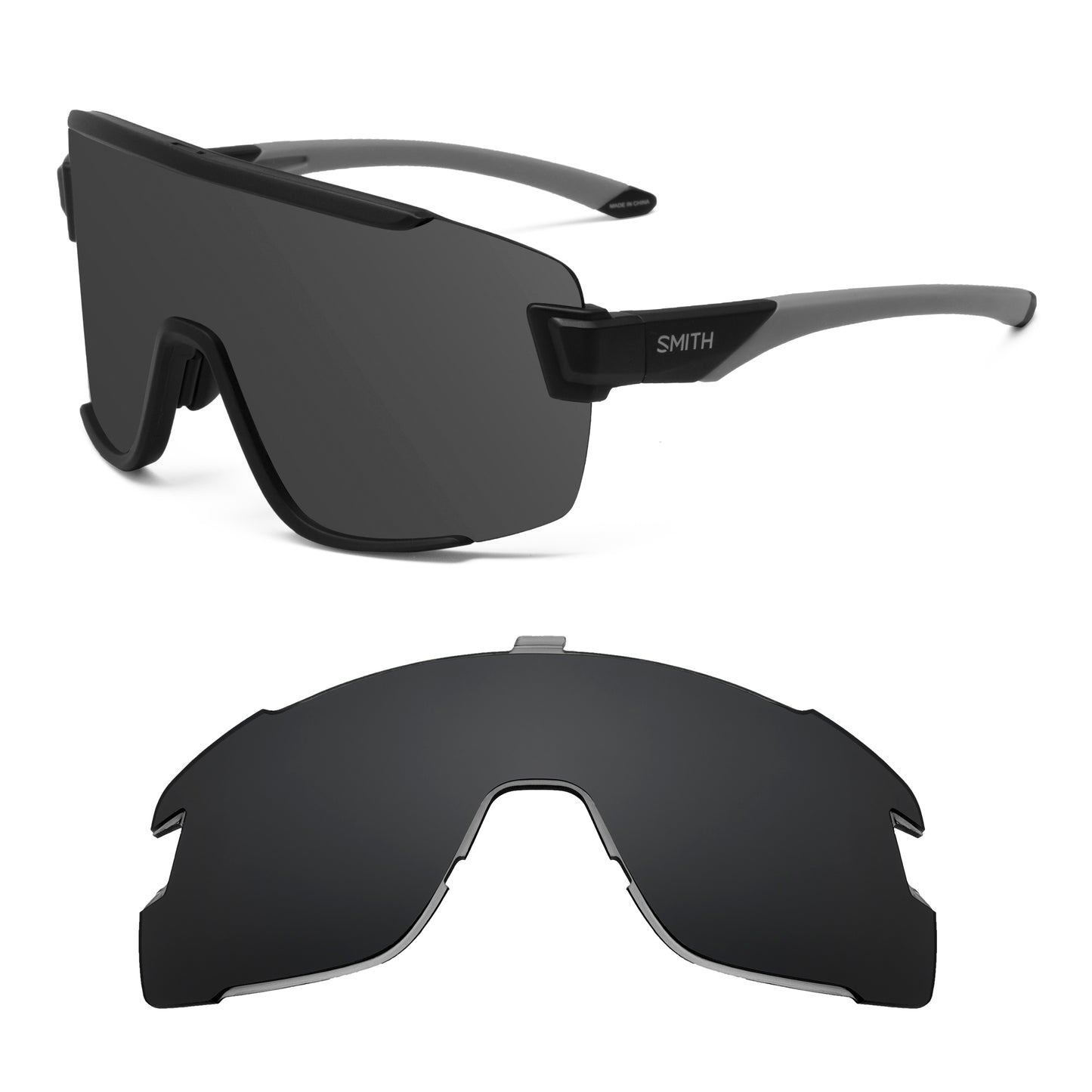 Smith Wildcat sunglasses with replacement lenses