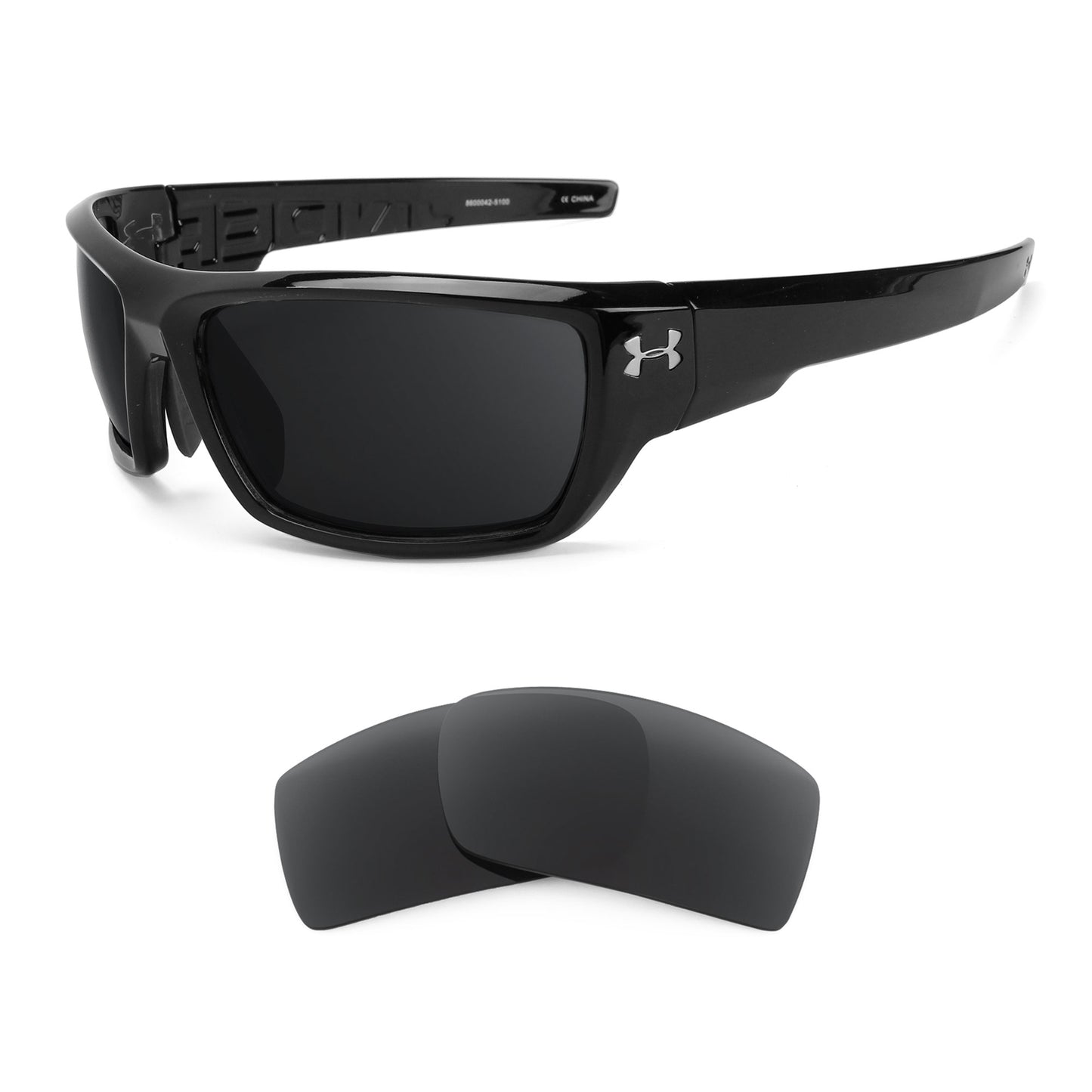 Under Armour Assert sunglasses with replacement lenses