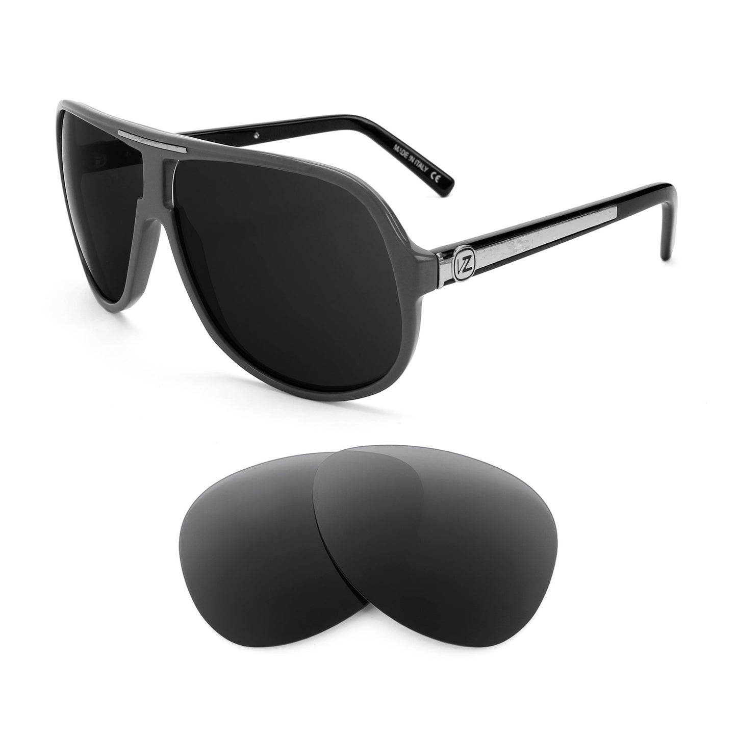 VonZipper Hoss sunglasses with replacement lenses